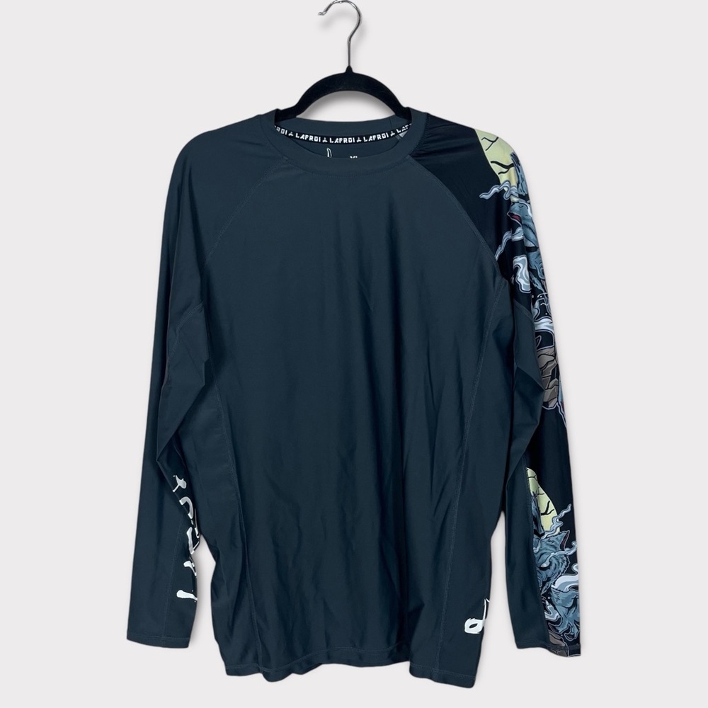 Lafroi Maximum Performance Rash Guard XL Compression Long Sleeve Surf Athletic